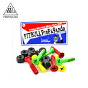 スケボー スケートボード ビス PIT BULL SCREWS PROPAGANDA RASTA (サイズ #1 )PBS-010 スクリュー【クエストン】
