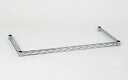 送料無料 600mm×600mm 三方クロスバー クローム インダストリアル 西海岸 ブルックリン 男前インテリア おしゃれ