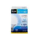 (業務用セット) ELPA LED電球 ミニボール球形 40W形 E26 G70 昼光色 LDG5D-G-G210 【×2セット】