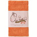 送料無料 今治産エクスタシー ウォッシュタオル 34x40cm キャロット