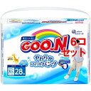 グーン やわらかフィットパンツ ビッグより大きいサイズ 男の子(28枚入*6コセット)