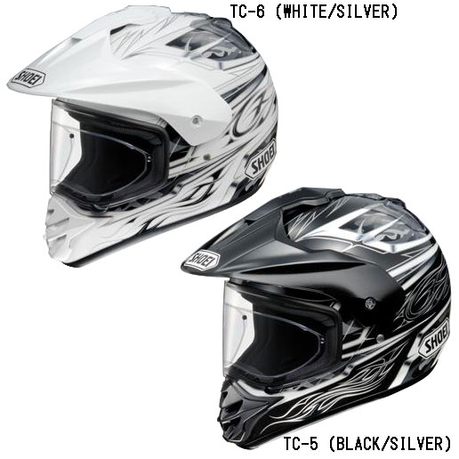 SHOEI(ショーエイ)HORNET DS　PINLOCK　クラスターオフロードヘルメット☆当店はサイズ交換可能なお店☆★送料無料★