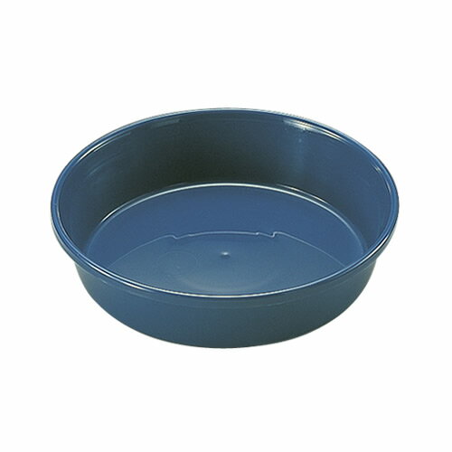 リッチェル 中深皿 6号 ブルーベーシックなデザインの植木鉢用受け皿