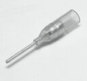 ニチフ 銅線用 絶縁被覆付圧着端子 TC形 棒形 赤透明 TGVTC-1.25-11T 【100個入】