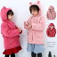 【即納】裏起毛コート キッズ 長袖 女の子 アウター 子供服 こども服 子ども服 無地 プチプラ 秋 冬 110cm 120cm 130cm 140cm 通園 通学 フード付き プレゼント ピンク レッド セール 5,480円