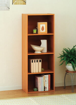 カラーボックス4段CX-4幅41.5×奥行29×高さ116.5cm楽天HC【e-netshop】【家具】【収納術】□□□【セール】【SALE】【OUTLET】【収納】【人気】【特価】【整理棚】