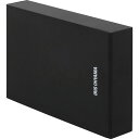 テレビ録画用 外付けハードディスク 4TB HD-IR4-V1 ブラック ハードディスク HDD 外付け テレビ 録画用 録画 縦置き 横置き 静音 コンパクト シンプル LUCA ルカ レコーダー USB 連動 アイリスオーヤマ 液晶テレビ 一人暮らし