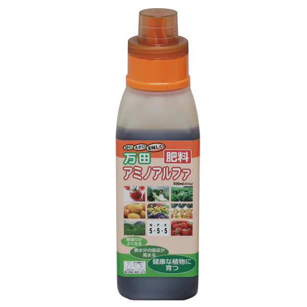 【送料無料】万田アミノアルファ　ボトル500ml【アイリスオーヤマ】