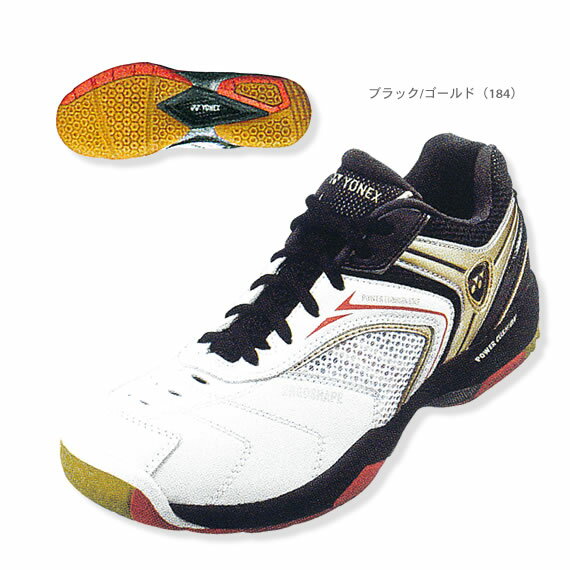 【送料無料】POWER CUSHION 65CF ブラック／ゴールド - SHB-65CF-184 [バドミントンシューズ ヨネックス／YONEX]