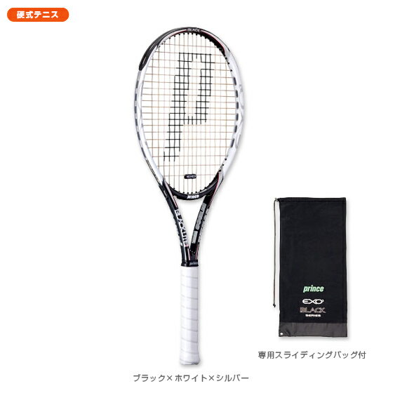 【送料無料】EXO3 BLACK LITE 100(ブラック ライト) - 7T17K [テニスラケット プリンス／PRINCE] 【硬式】- 2012dvd-pr