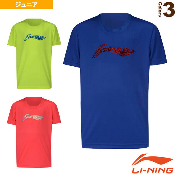 [リーニン バドミントン ジュニアグッズ]トレーニングTシャツ／ジュニア（AHSM306）の画像