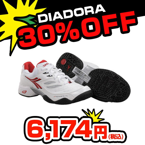 【送料 100円SALE!】 《セール30％OFF》 ★SPEED COMFORT SL SG - 153025 [テニスシューズ ディアドラ／DIADORA] 【diasale_om】 - diasale_om