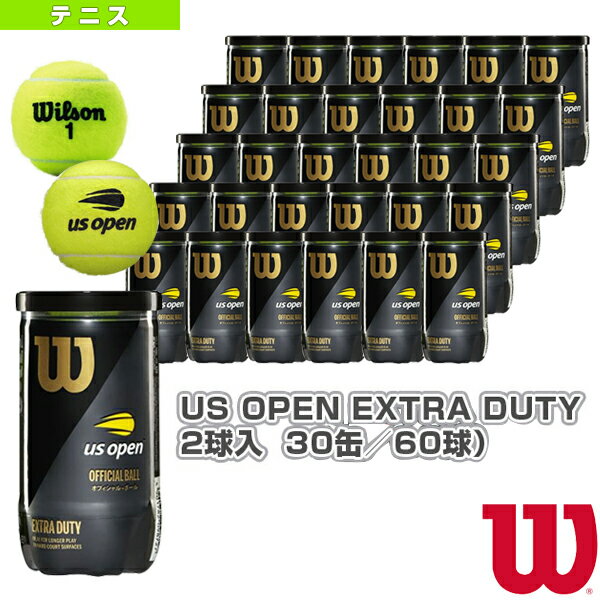 [ウィルソン テニス ボール]US OPEN EXTRA DUTY 2球入（エクストラデュ…...:racket:10024587