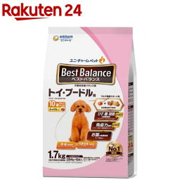 <strong>ベストバランス</strong> トイ・プードル用 <strong>10歳以上</strong>用 ふっくら(1.7kg)【qw6】【dalc_unicharmpet】【<strong>ベストバランス</strong>】[ドッグフード]