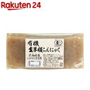 ムソー 有機生芋板こんにゃく・広島原料 81705(250g)