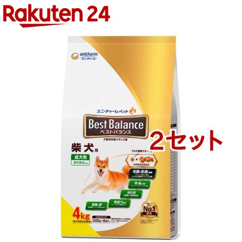 <strong>ベストバランス</strong> <strong>柴犬</strong>用(4kg*2セット)【<strong>ベストバランス</strong>】