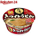 和庵 きつねうどん(1コ入*12コセット)【マルちゃん】