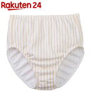 綿100% 深ばき ストライプ柄ショーツ 3L(3枚入)
