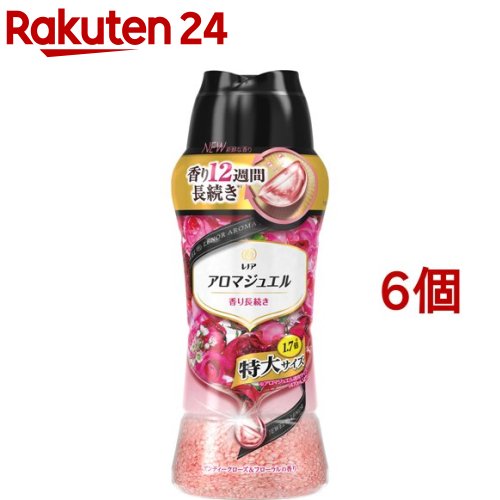 レノア ハピネス アロマジュエル アンティークローズ＆フローラルの香り 特大サイズ(805ml*6個セット)【レノアハピネス アロマジュエル】