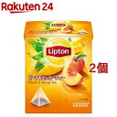 リプトン ピーチ&マンゴー ティーバッグ(12包*2コセット)【リプトン(Lipton)】