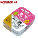 金芽ロウカット玄米ごはん(150g*3食入り)...