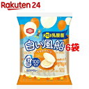 白い風船 ミルククリーム*6コ(18枚入6コセット)