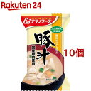 アマノフーズ 無添加 豚汁(12.5g*1食入*10コセット)【アマノフーズ】
