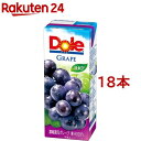 ドール グレープジュース100%(200mL*18本入)