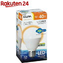 エルパ 防水LED電球 一般電球A形 40W形 E26 電球色 調光器対応 LDA7L-H-G551WPD(1コ入)