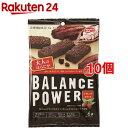 バランスパワー ブラックカカオ味(2本*6袋入*10コセット)【ヘルシークラブ】