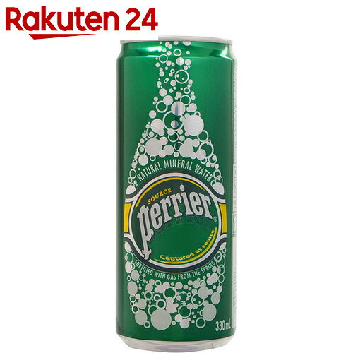 ペリエ 炭酸水 330ml×24缶(並行輸入品)【楽天24】[ペリエ スパークリングウォー…...:rakuten24:10135622