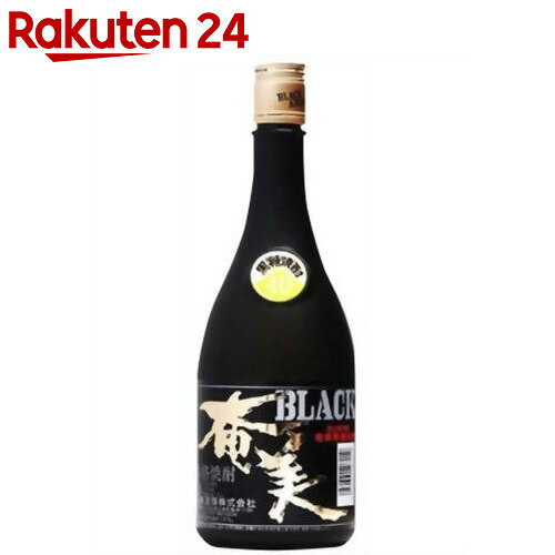 ブラック奄美 黒糖焼酎 40度 720ml【楽天24】[奄美(あまみ) 焼酎 お酒 蒸留酒]...:rakuten24:10334693