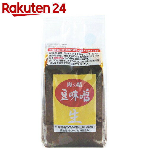 海の精 豆味噌 1kg【楽天24】[海の精 味噌(みそ)]...:rakuten24:10310614