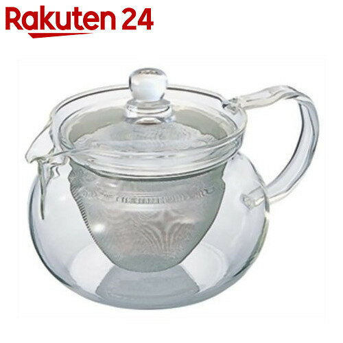 ハリオ 茶茶急須 丸 CHJMN-45T 450ml【楽天24】[ハリオ ガラス急須]【H…...:rakuten24:10210936