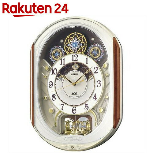 セイコー 電波掛け時計(電波からくり時計) ウェーブシンフォニー RE562H【楽天24】…...:rakuten24:10342567