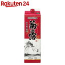 菊之露 紙パック 30度 1800ml