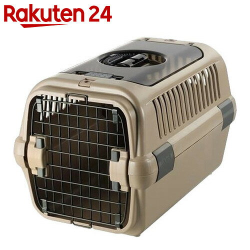 リッチェル キャンピングキャリー ダブルドア ブラウン M - 通販