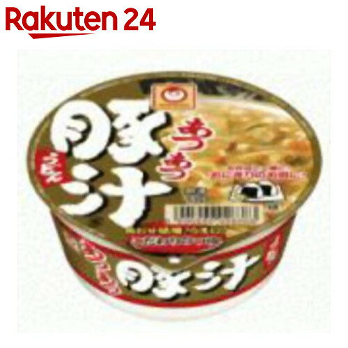 あつあつまめ豚汁うどん 49g×12個【楽天24】【ケース販売】[マルちゃん カップラーメ…...:rakuten24:10215893