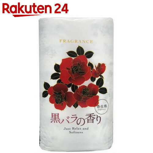 黒バラの香りトイレットペーパー 12R(ダブル)【楽天24】[トイレットペーパー ダブル]...:rakuten24:10316658