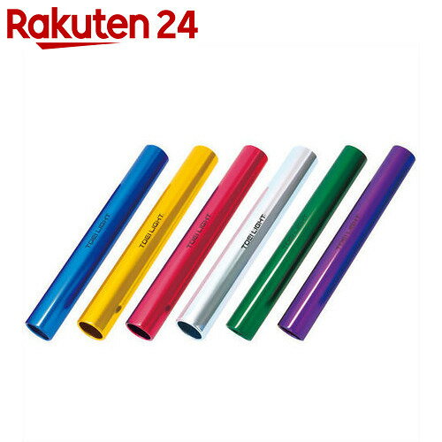 トーエイライト アルミバトンセット6 収納袋付 G-1207 6本組(赤・青・黄・シルバー…...:rakuten24:10357395