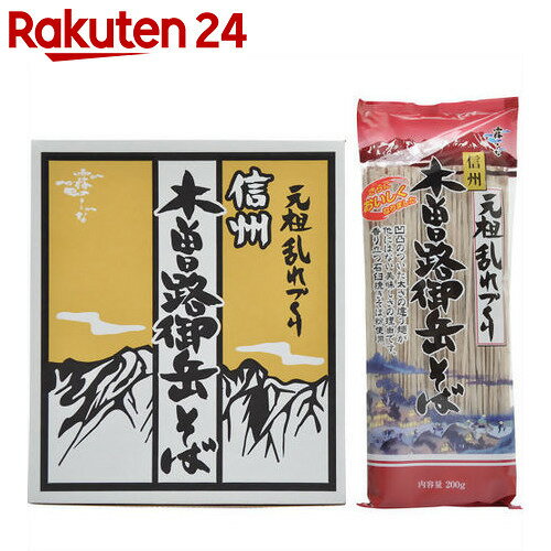 はくばく 木曽路御岳そば 200g×5把入