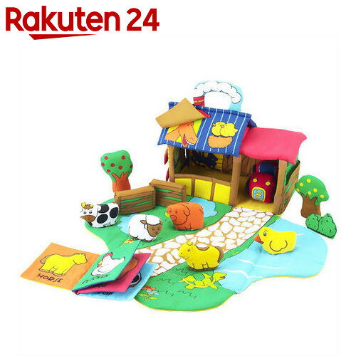 ふわふわファームハウス【楽天24】[エド・インター 布のおもちゃ]...:rakuten24:10361909