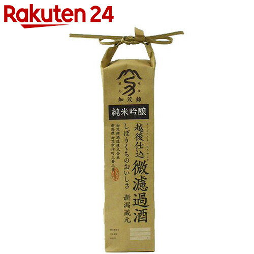 加茂錦 米袋 純米吟醸 720ml【楽天24】[加茂錦 純米吟醸酒 日本酒 お酒 醸造酒]...:rakuten24:10316476