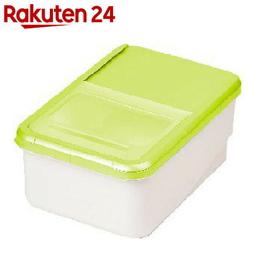 プリペア システムキッチン用米びつ 5kg グリーン【楽天24】[パール金属 米びつ]...:rakuten24:10325653