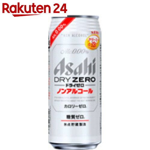 アサヒ ドライゼロ缶 500ml×24本【楽天24】【ケース販売】[ノンアルコール ビール…...:rakuten24:10318424