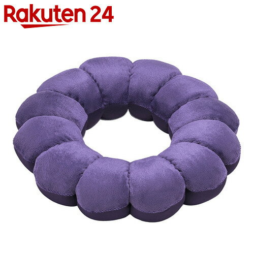 スリープバンテージ フルール パープル【楽天24】[フランスベッド 円座クッション]...:rakuten24:10523675