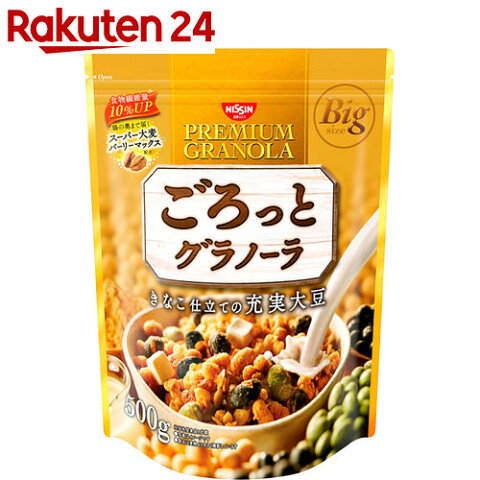 日清シスコ ごろっとグラノーラ きなこ仕立ての充実大豆 500g【イチオシ】