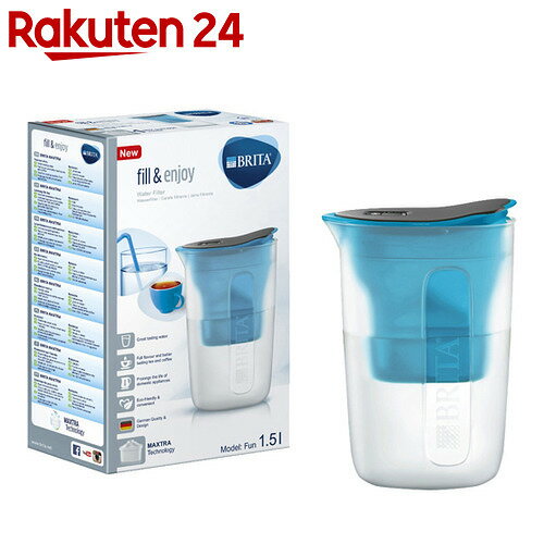 ブリタ ポット型浄水器(1.0L) FUN ブルー BJ-FBL【楽天24】【あす楽対応】…...:rakuten24:10559201