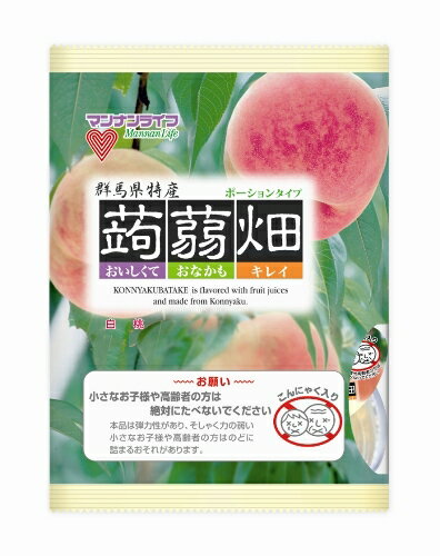 【マル得】マンナンライフ　蒟蒻畑　白桃味　25GX12【販 売：飲 物 屋】【税込3900円以上で送料無料】