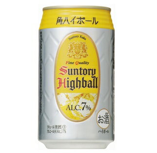 【送料無料】サントリー　角ハイボール　缶　350ml　24缶　ケース売り　【販売：ド リ ン ク 屋 アルコール館】